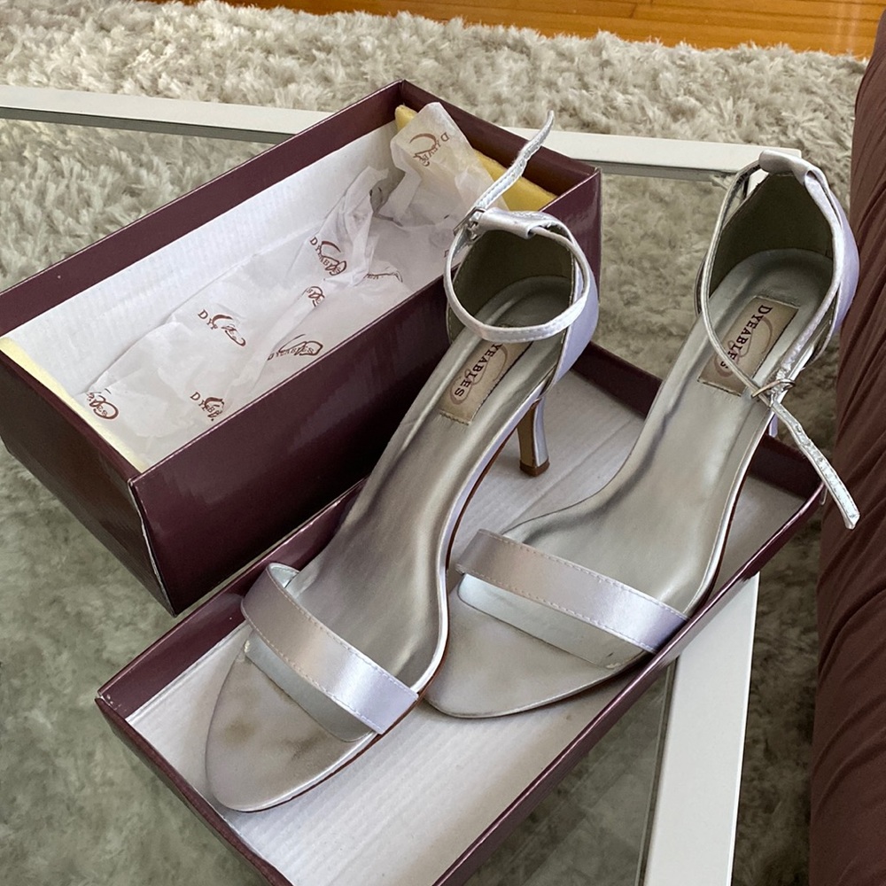 David’s bridal dyeable heel